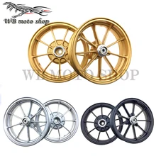 Мотоцикл изменение колеса дисковый тормоз для DIO AF18 AF27 AF28 Z4 ZX AF34 AF35 10-дюймовая шпилька для Алюминий сплава передние задние колеса обода новой
