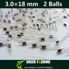 100pcs/lot 3mm/4mm/5mm Jig Fishing Lure Glass Rattles Insert Tube Rattles Shake Attract Fly Tie Tying Fishing rattle ► Photo 3/6