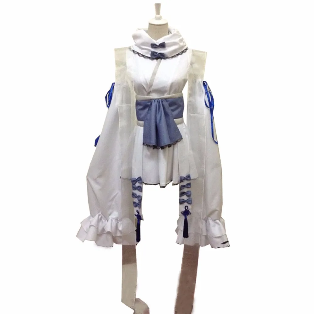 2017 Pocket Monster Lugia Cosplay kostuum met sokken Anime Cosplay Jurk 2017 Pocket Monster Lugia Cosplay kostuum met sokken Anime Cosplay Jurk