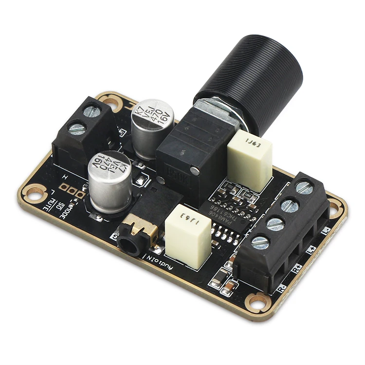 PAM8406 цифровая плата усилителя DIY маленький динамик 5 Вт+ 5 Вт Поддержка двух каналов стерео класса D 5 в модуль усилителя мощности