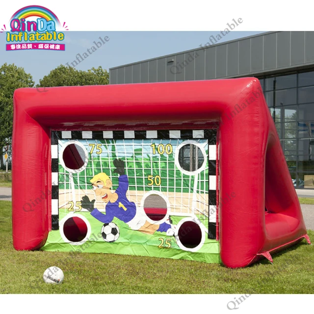sport toys Inflatable soccer frame football door,football shooting target goal post soccer goal