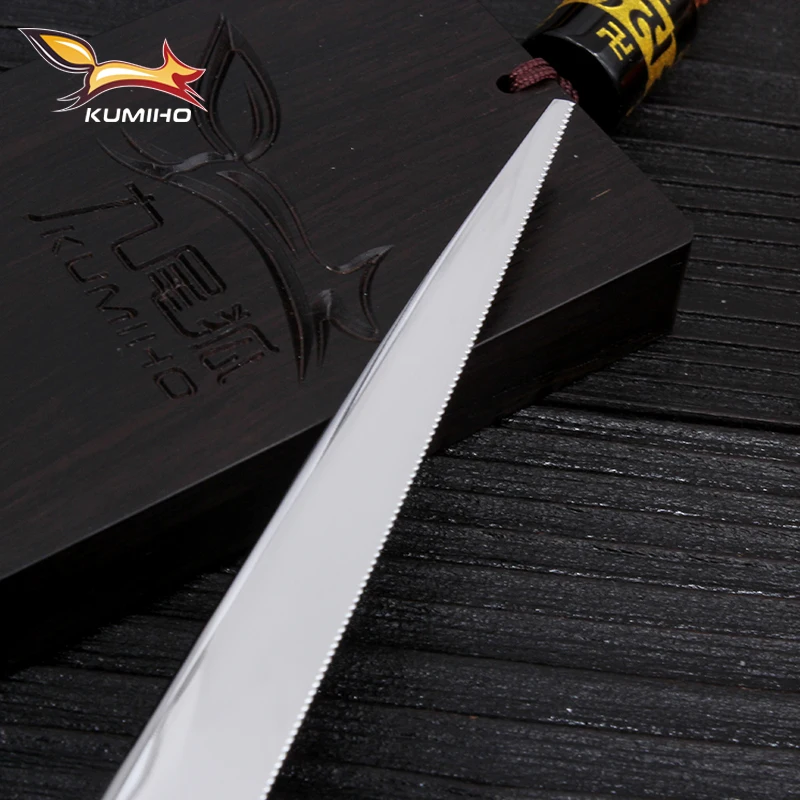 Najtaniej KUMIHO darmowa wysyłka nożyczki do włosów z mikro ostrze ząbkowane profesjonalne nożyczki fryzjerskie wysokiej jakości 6 cali 9cr13