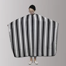 Лучшее предложение хорошее качество резка салон парикмахерское платье накидка парикмахерские волосы Парикмахерская Ткань Водонепроницаемый Фартук TSLM1