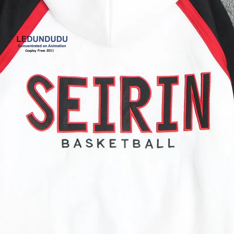 Школьная униформа из Аниме Kuroko no Basuke SEIRIN толстовки костюмы для косплея Tetsuya с