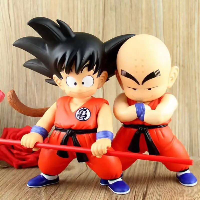 

2 Models DRAGON Q Version BALL GOKOU KLILYN Turtle fairy martial arts suit PVC Action Figure Collectible Model Toys Gift