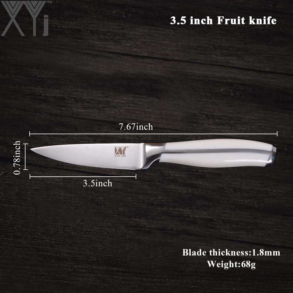 XYj Germany Style High Carbon Stainless Steel Kitchen Knife Slicing Chef Bread Santoku Utility Paring Knife Cooking Perfect Tool XYj Germany Style High Carbon Stainless Steel Kitchen Knife Slicing Chef Bread Santoku Utility Paring Knife Cooking Perfect Tool