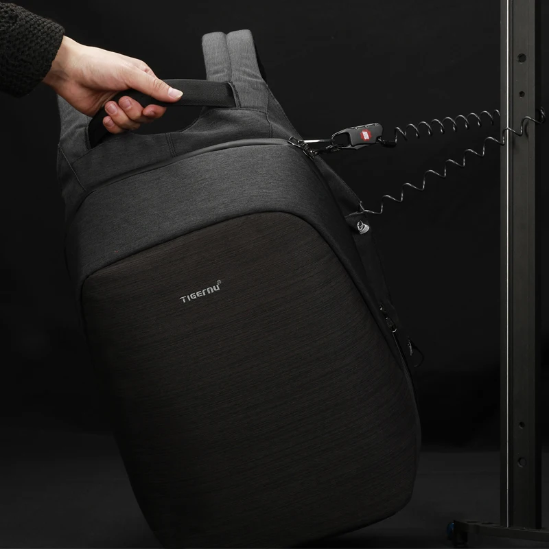 Tigernu multifunción USB de carga Anti robo portátil de 15 pulgadas mochilas para Adolescente de Moda hombre Mochila de ocio Mochila de viaje Tigernu multifunción USB de carga Anti robo portátil de 15 pulgadas mochilas para Adolescente de Moda hombre Mochila de ocio Mochila de viaje