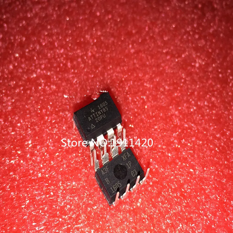 Бесплатная доставка 5 шт./лот ATTINY85 20PU DIP 8 лучшее качество|Импульсный источник