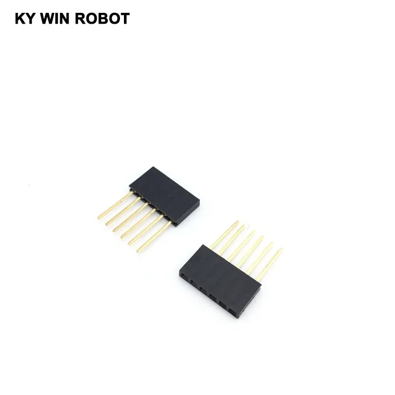

Special Female Header Connector PC104 Long Female Header Connector 2.54 Spacing 1*6/6P Pin 11MM