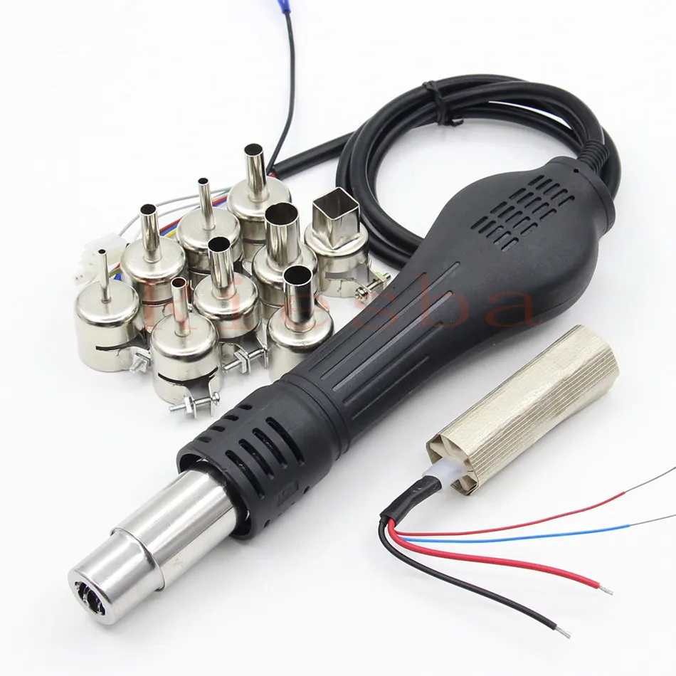 

SAIKE YIHUA Hot air gun nozzle Air gun handle Heating element for SAIKE YI HUA machine 852D+ 898D 909D