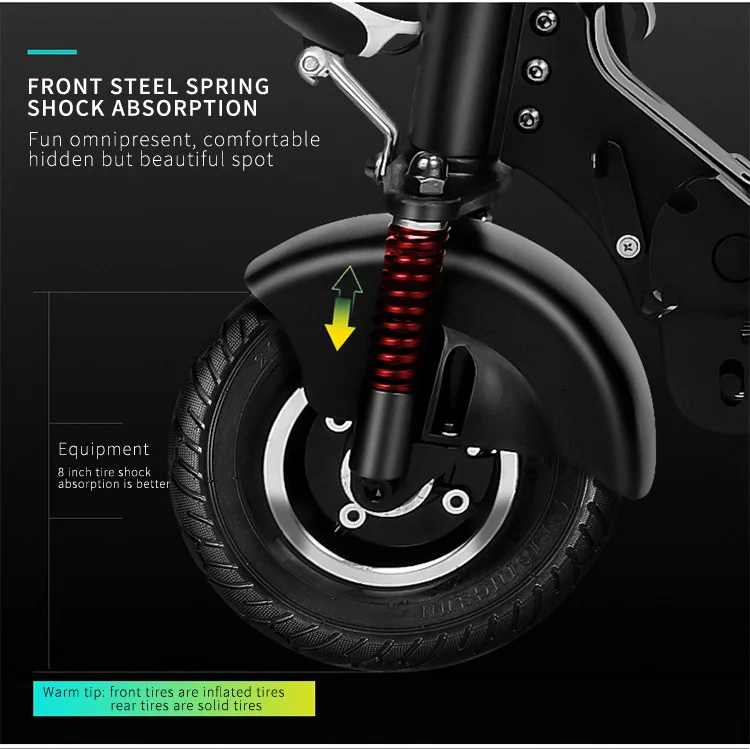 Best Somatosensory electric powered electric scooter adult foldable PU2 wheels scooter lithium electric drive Aluminum alloy 11