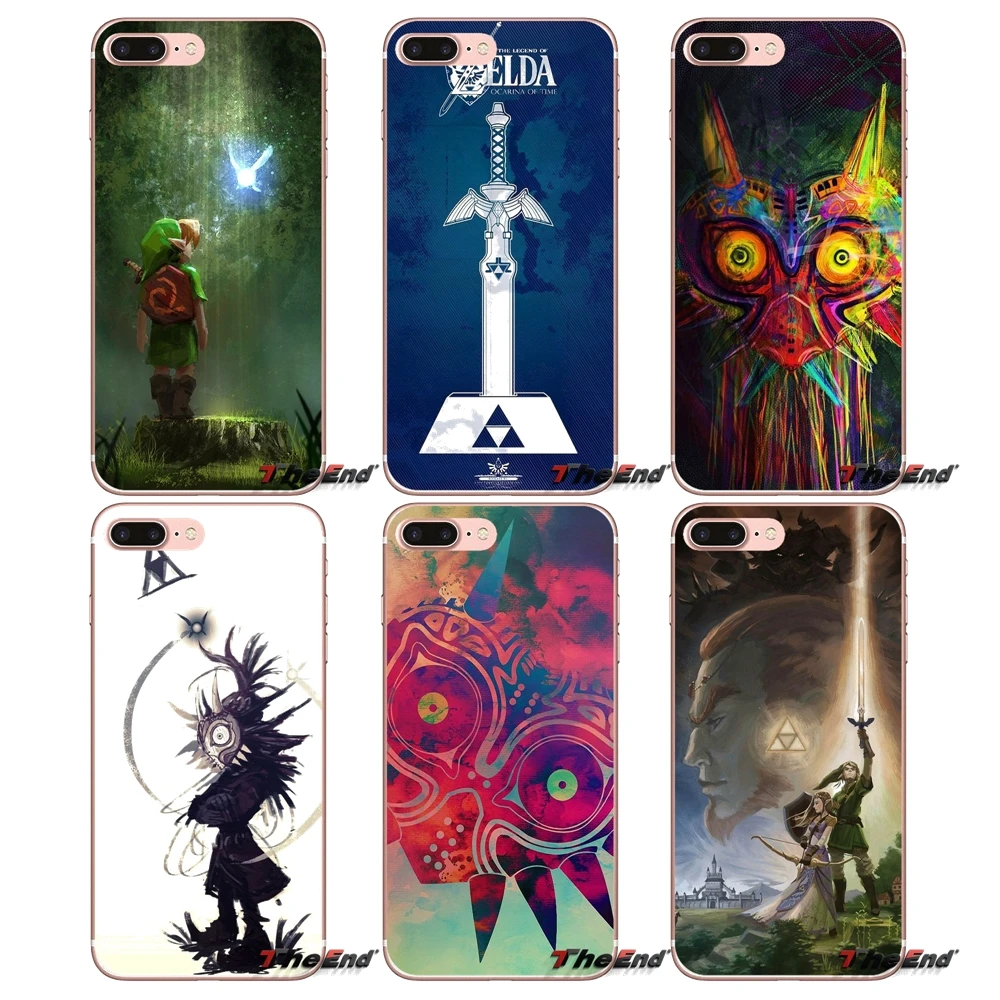 

For Samsung Galaxy S9 Plus Note 8 One Plus oneplus 5T Meizu M5s LG V30 HTC U11 Capa Legend of zeldas Majora's Mask Silicone Case