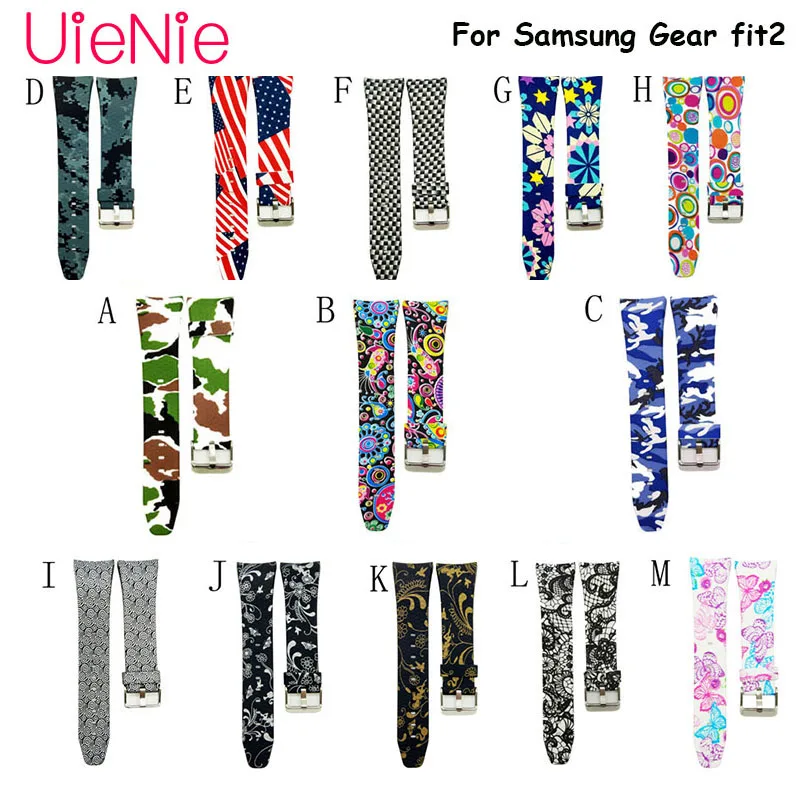 

Sports Silicone Wrist Strap Watch band For Samsung Gear Fit 2 Fit2 SM-R360 Watchbands Smart watch GPS Activity Fitness Tracker