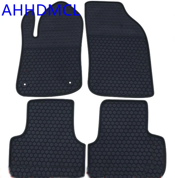 Car Rubber Floor Mats Anti Slip Mat Carpets Feet Pad Custom Fit For