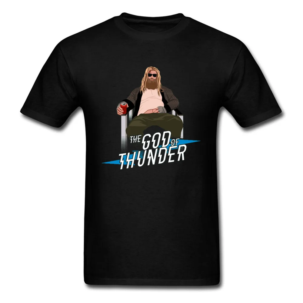 

Avengers Endgame Marvel T Shirt Superhero The God Of Thunder Thor Obese Funny Hero Tshirts Infinite Ultimate War Print Comic