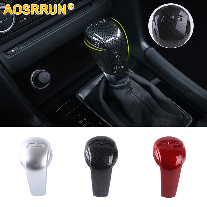 AT gear shifter lever Cover decoration Car Accessories For Mazda CX 3 CX3 2016 2017 2018