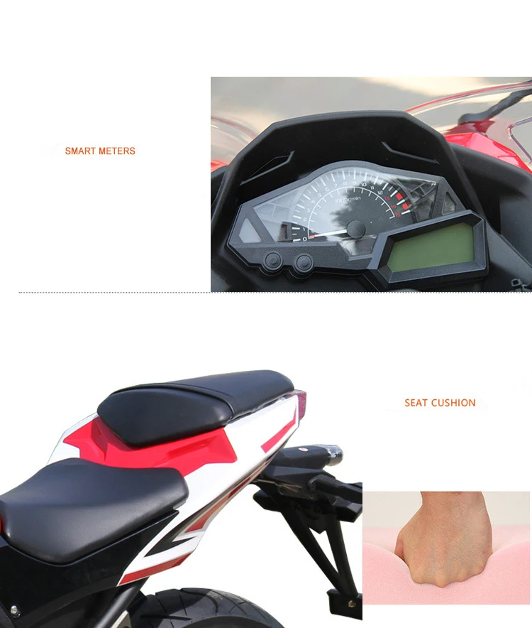 Top Three colors large electric motorcycle adult outdoor 6