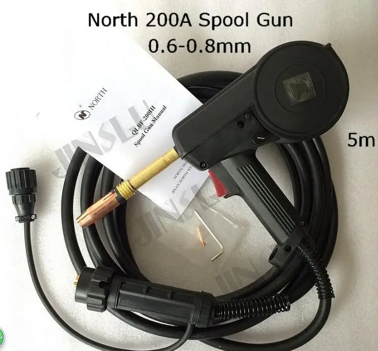 

QLBF-200III 200A North QLBF-200III MIG Spool Gun 5M Push Pull Feeder Aluminum Steel Welding Torch without Cable SALE1