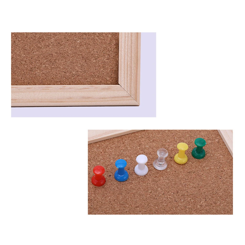 40x30 см пробковая доска для рисования сосновая деревянная рама белые доски для дома или офиса, декоративные