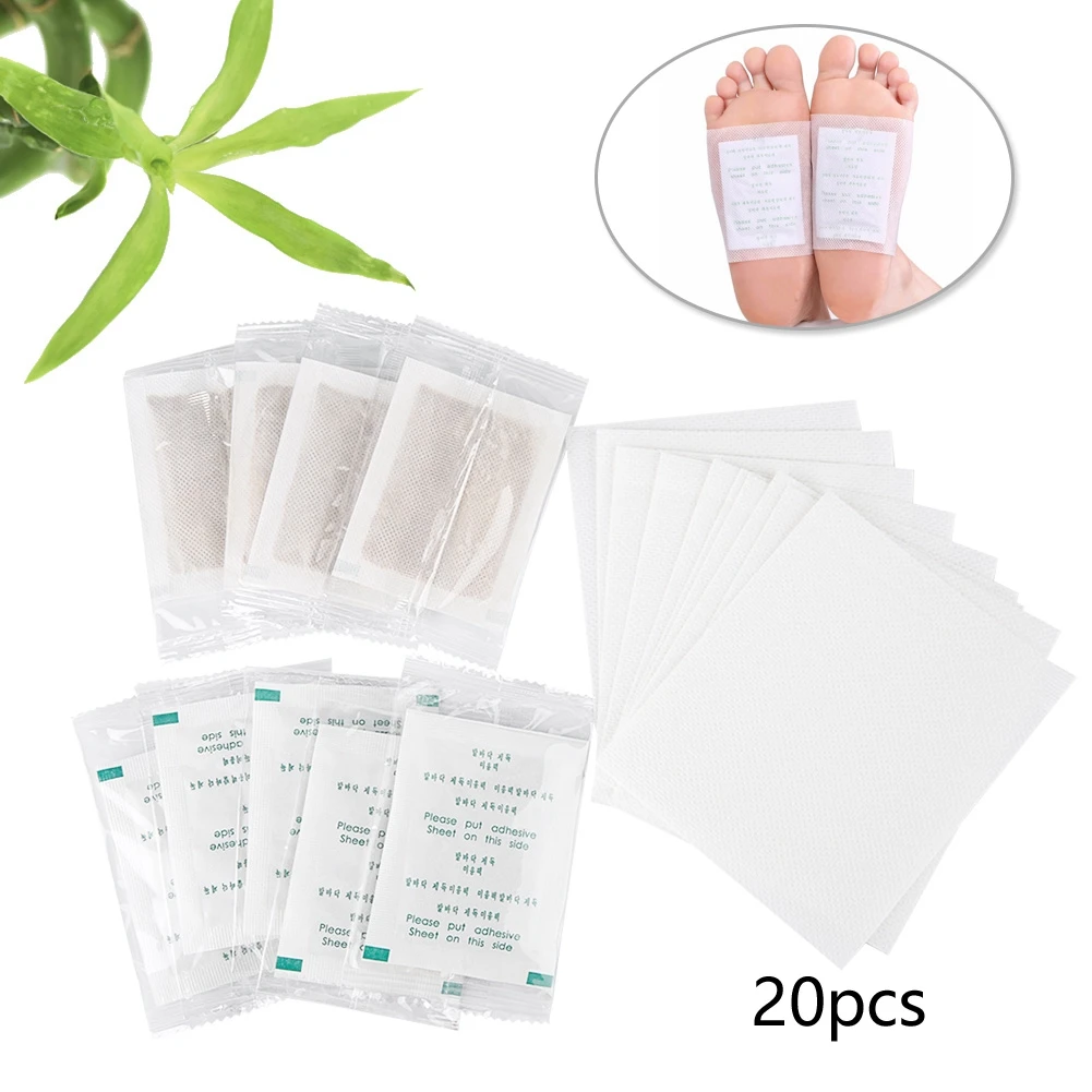 20Pcs Ginseng Extract Foot Patch Premium Adhesives Nourishing Repair