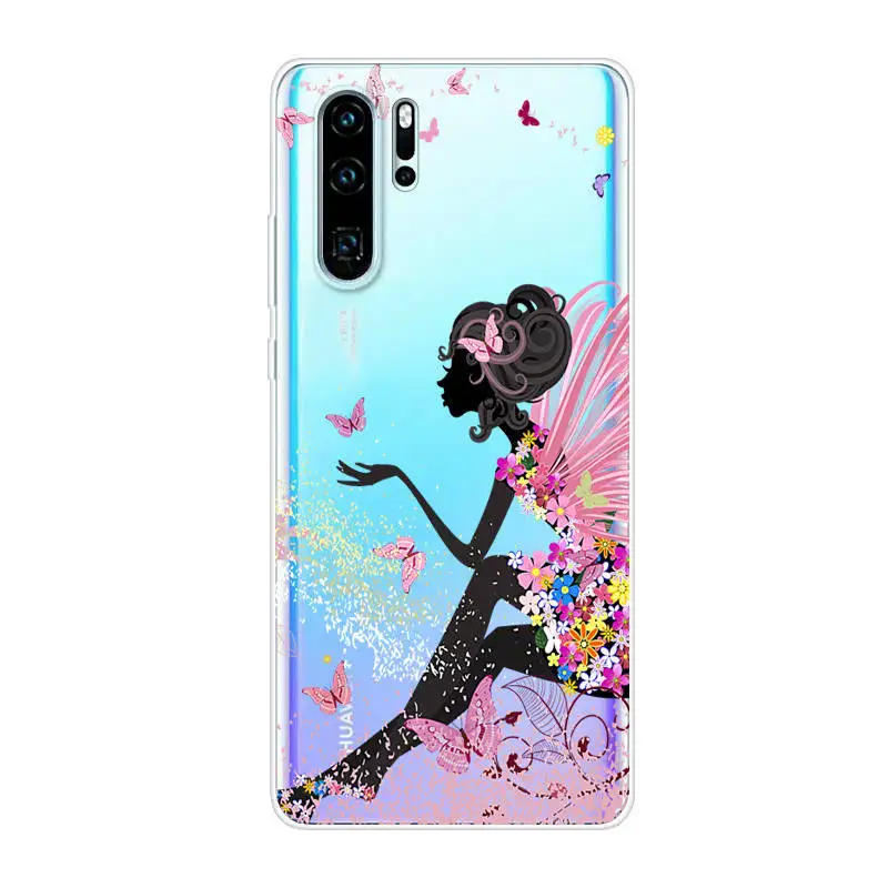 Case Huawei P30 Pro Phone Case Huawei P30Pro Cover Huawei P30 Pro VOG-L29 ELE-L29 P 30 Lite Case Silicone Soft TPU Back Cover