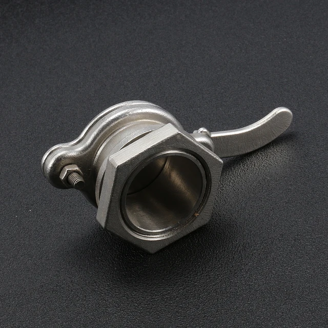 Ezüst Rozsdamentes Acél Mézes Csaptelep Szelep Mézkapu Méhész Eszközök - Image 6