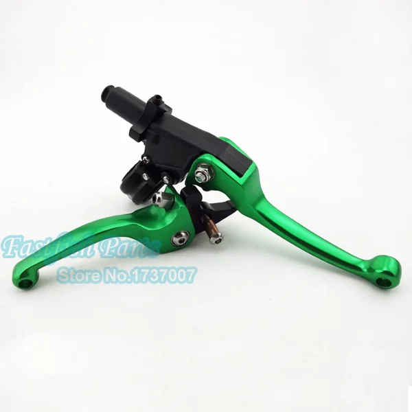 Brake & Cutch Green Levers ASV For 110cc 125cc 150cc CRF XR KLX TTR Pit