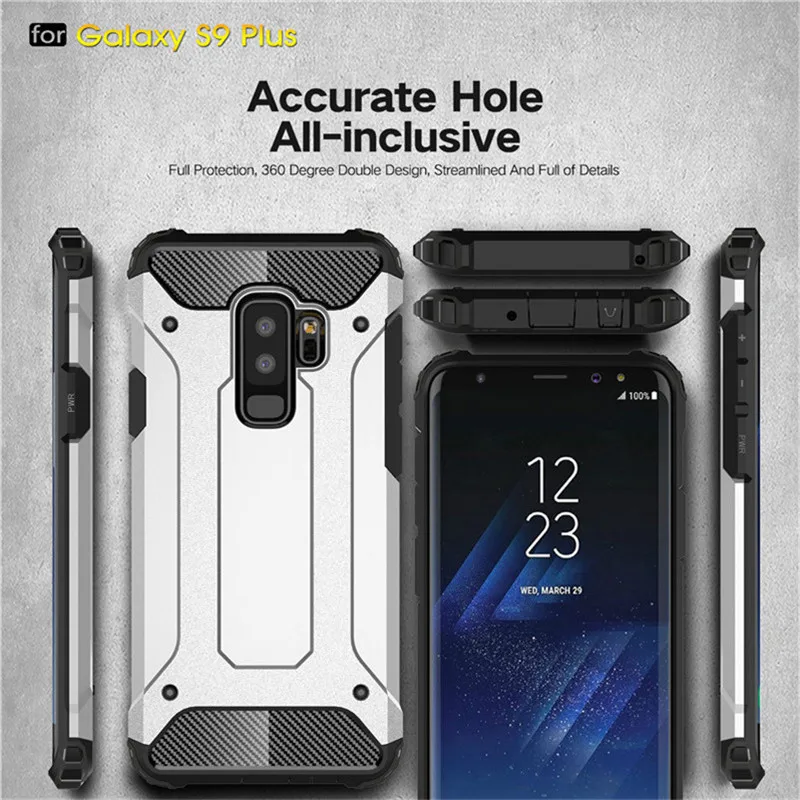 Чехол для Samsung Galaxy S10 Note 9 J6 J7 J3 J2Pro J8 A6 Plus 2018 J2PRIME тонкие тяжелые армированные
