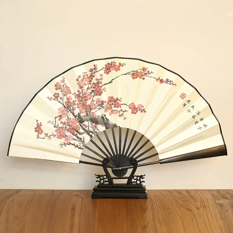 Китайский стиль джентльмен складной ручной вентилятор древний ветер Ремесло складной вентиляторы Abanicos Para Boda Eventail основной Abanico - Цвет: A1