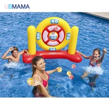 Водные Дартс надувные игрушки для плавания для детей и семьи Плавающий надувной дартс ПВХ материал