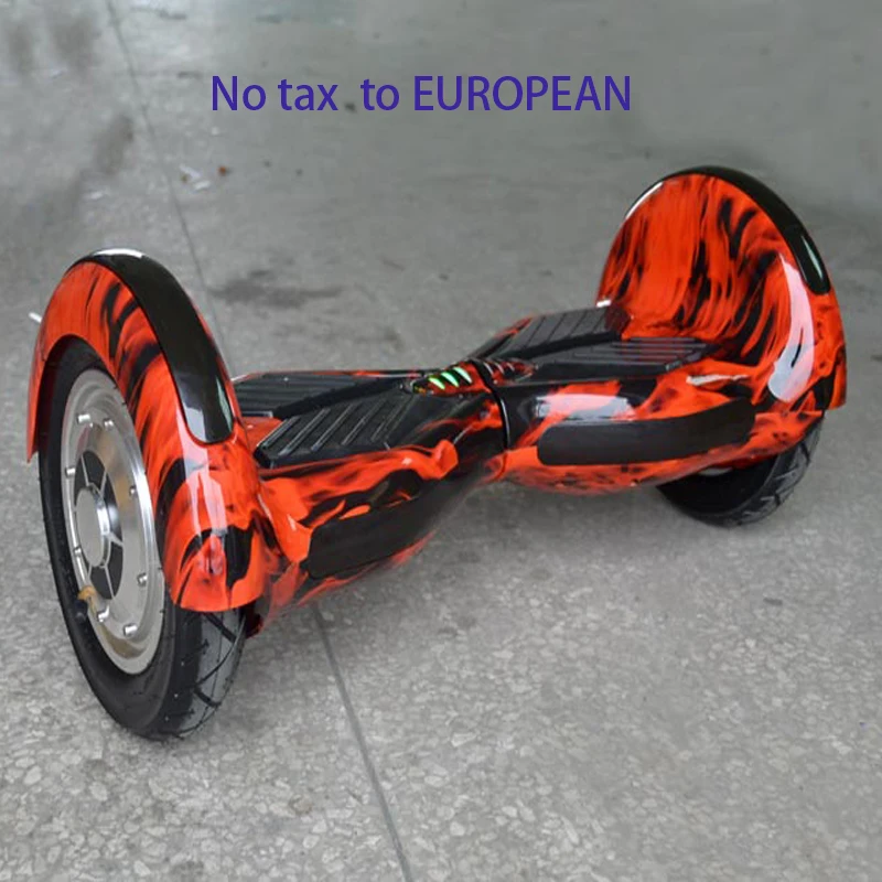 Sales Price LED lights Hoverboard 10 inch 2 Wheels Smart Balance Scooter new style Hover board Standing Smart wheel big tire Board