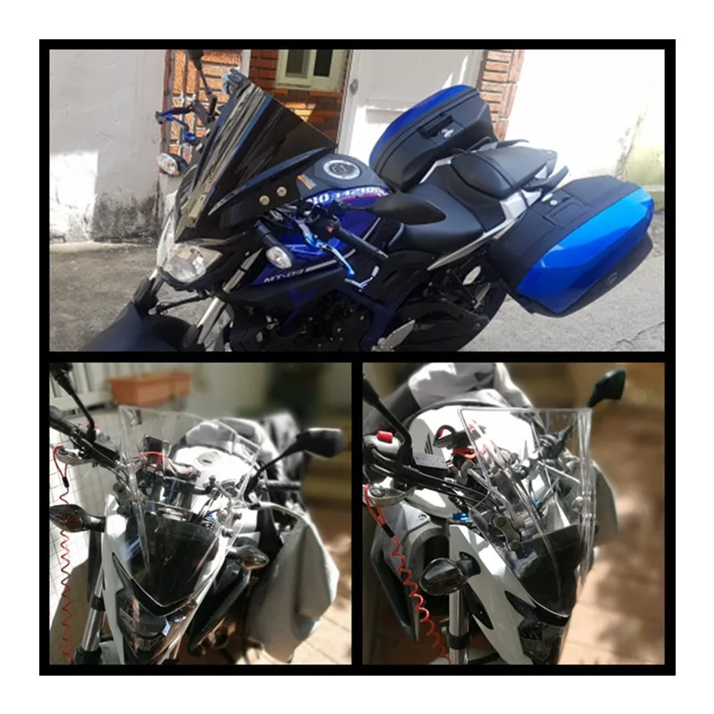 Ветрозащитный экран на лобовое стекло для мотоциклов SUZUKI GSX1000S GSR750 V