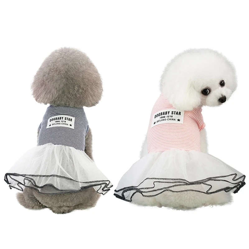 

Summer Dog Dress Pet Dog Clothes for Small Dog Wedding Dress Skirt Puppy Clothing Spring Pet Clothes Chihuahua Yorkie For Puppy