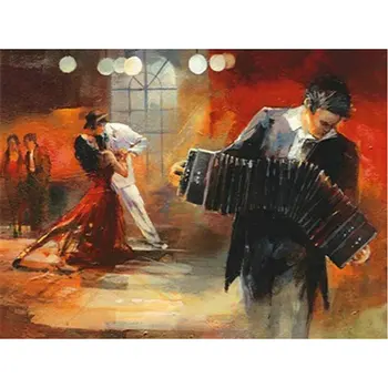 

DIY 5d diamond painting Cross Stitch Dancer portrait picture puzzle mosaic full square diamonds embroidery pattern Home decor