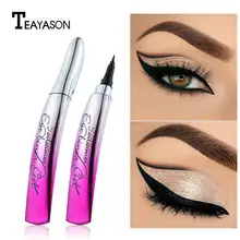 Водонепроницаемый Красота макияж, косметика, глаза, подводка для губ, карандаш черный профессиональный долговечный жидкая подводка в ручке maquiagem