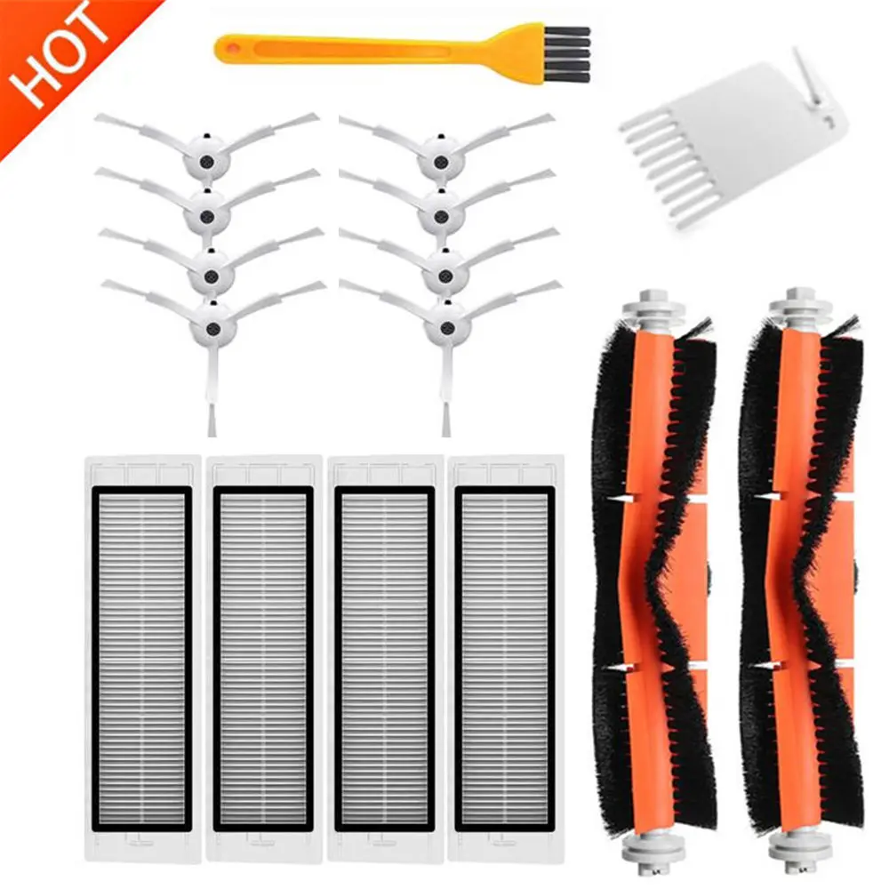 2 Parts Filters 12Pcs Robot Plastic 8*5*3cm Water Tank For Xiaomi FOR Roborock