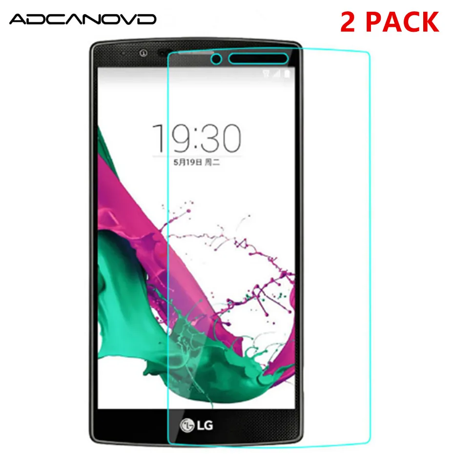 

2PCS Screen protector for LG G4 tempered glass on the for lg g4 ultra-thin anti-scratch protective glass for lg g4 H810 H815