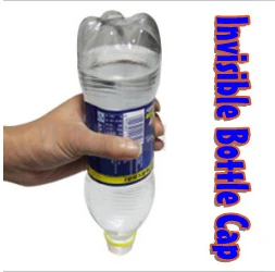 

Invisible Bottle Cap Magic Trick Water Hang in Bottle Magie Close Up Gimmick Props Mentalism Comedy