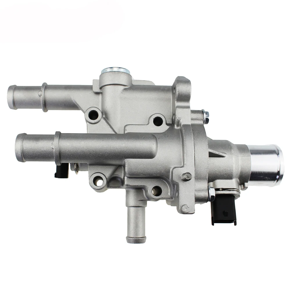 Capa para Chevrolet Aveo com Sensor 55579951 de Alumínio do Motor de Refrigeração Termostato Habitação Assembléia Cruze Sonic 251922 251919928 2 chevrolet cruze sonic aveo com sensor