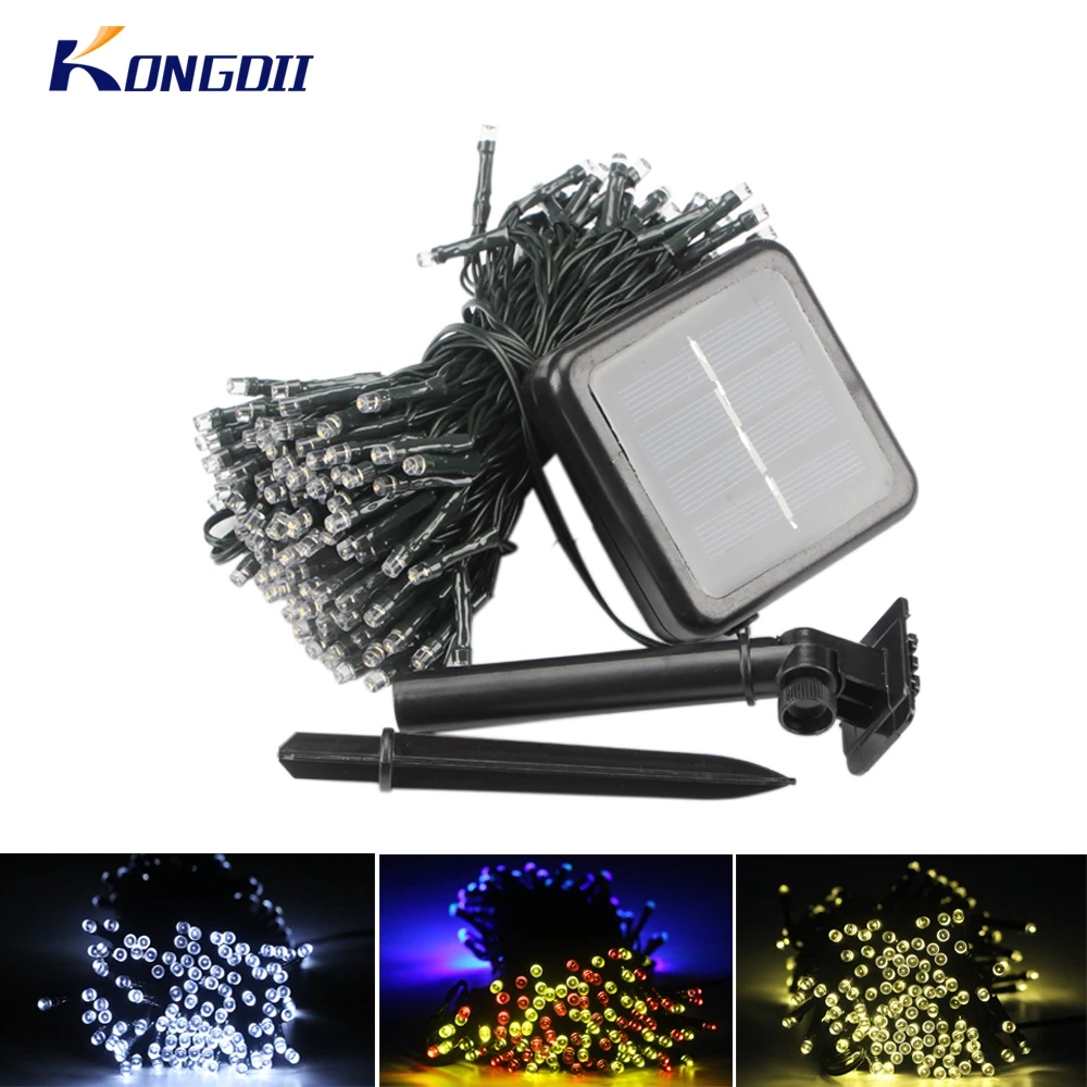

solar led string light Christmas Lights fairy Garlands 22M 200LEDs Outdoor Solar Garden party wedding Decoration waterproof