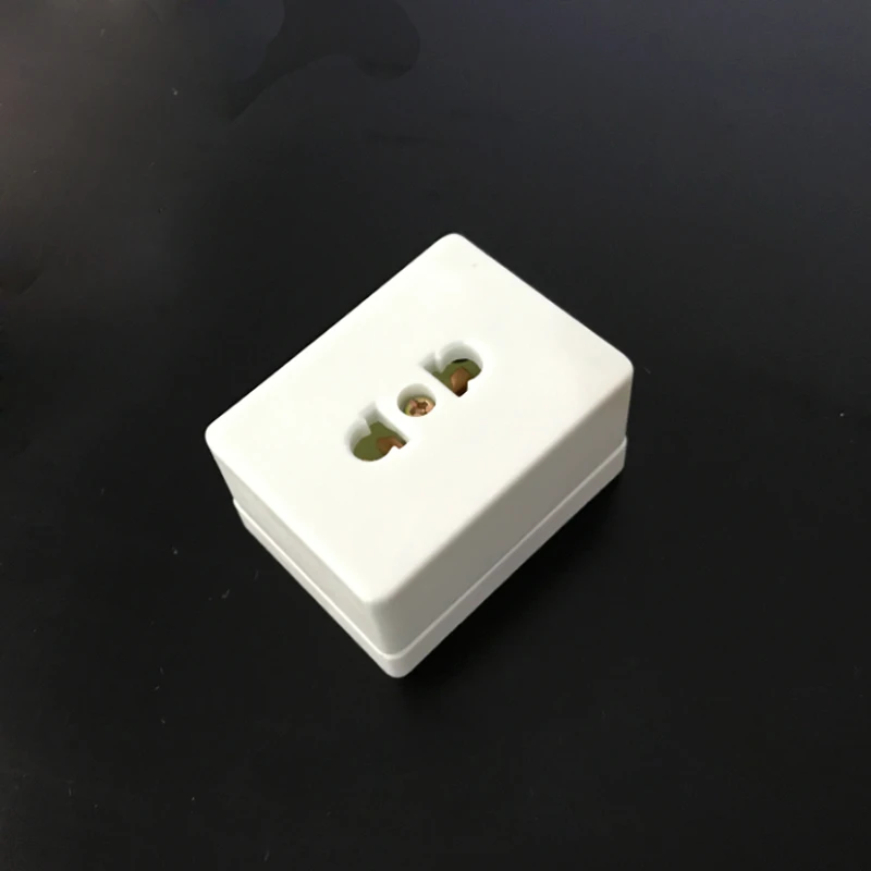 Enchufe montado en la pared de baquelita, doble uso, salida de dos polos, agujero de dos planos toma de corriente móvil, batería, carga de coche|Enchufes eléctricos| - AliExpress