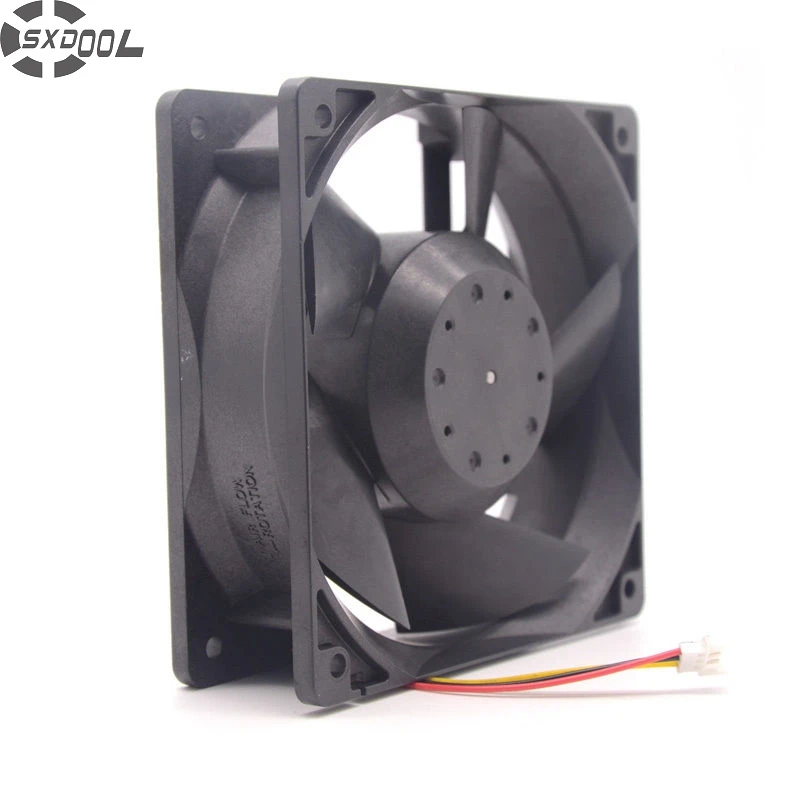 1 PCS MELCO FAN NC5332H75A MMF-12D24DS-MM6 DC 24V 0.38A 12038 12CM 3 Pin