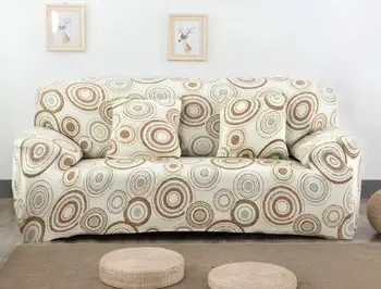 

flexible Stretch Sofa cover Big Elasticity Couch cover Loveseat sofa Funiture Cover 1pc flower Design - Machine Washable