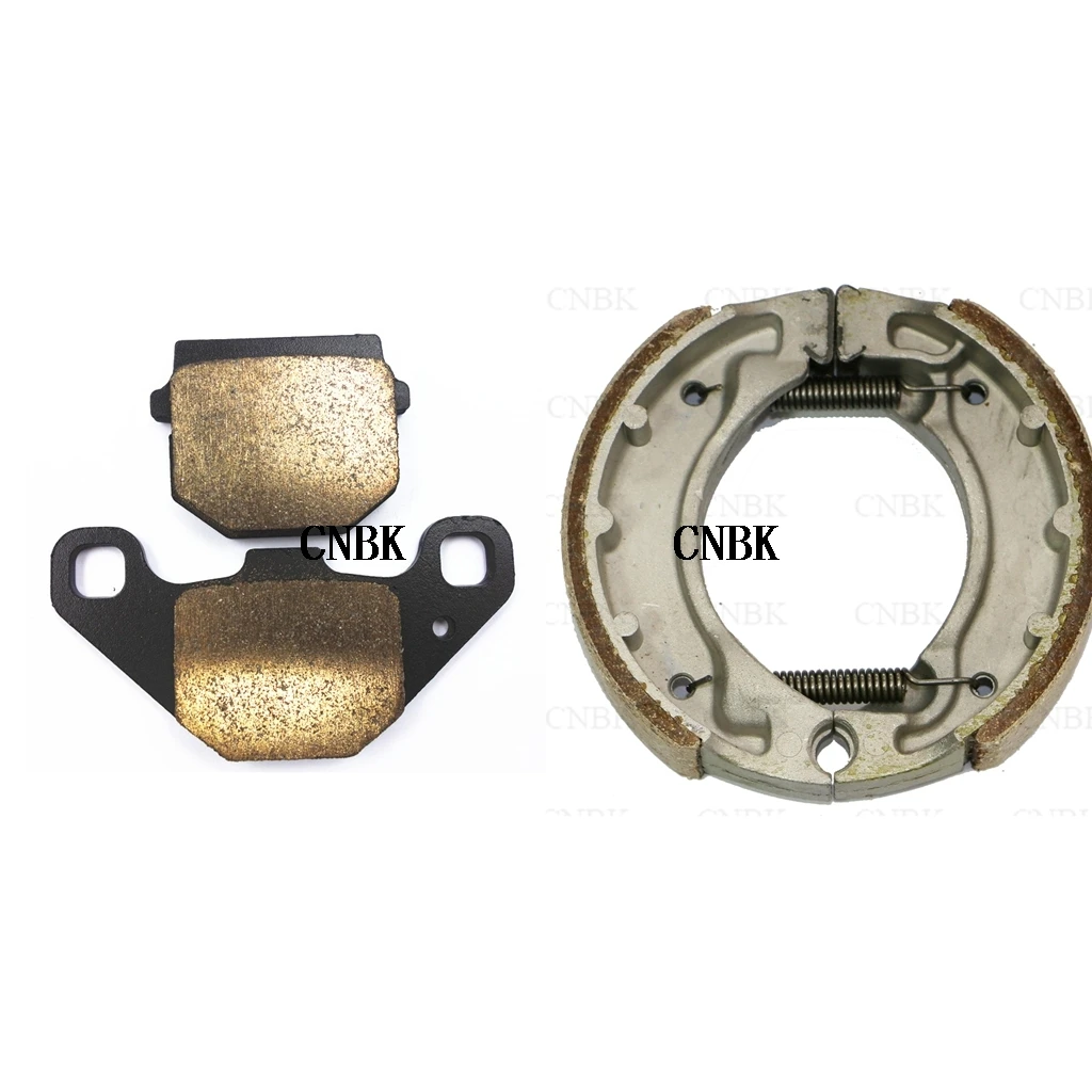 Набор тормозных колодок для KEEWAY Flash 50 07 09/ Pixel 08 11 /MOTO ROMA 100 Grand Prix 99 03 передний и