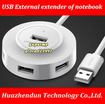 

DEBROGLIE 1.5M USB splitter 1 to 4 type-c Converter External extender of notebook Multi-function USB Adapter Hub power supply