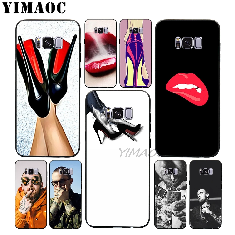 YIMAOC пикантные туфли на высоком каблуке Mac Miller мягкий чехол для Samsung Galaxy S10 S10e S9 S8 A6