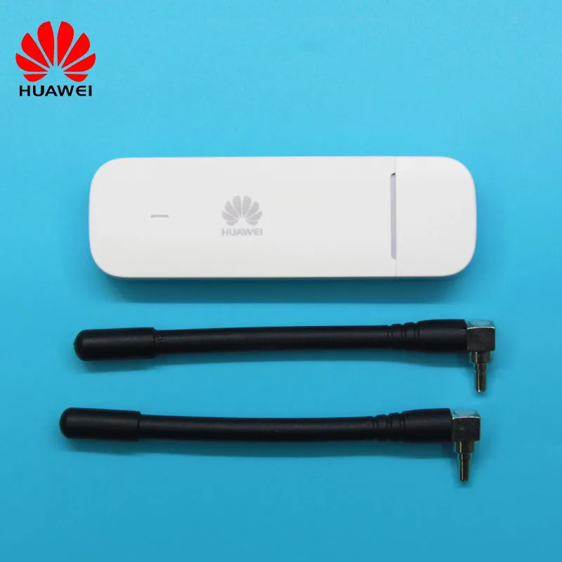 Разблокированный HUAWEI E3372 E3372h-607 150 Мбит/с 4 г LTE модем Dongle USB Stick Datacard с 2 CRC9 антеннами - Цвет: Белый