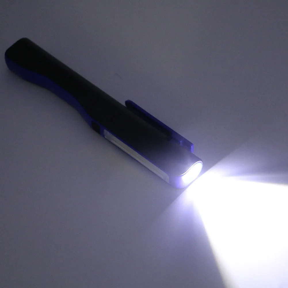 3 Вт COB Магнитный рабочий светильник-вспышка светильник s светильник-вспышка Li-Ion AAA аккумулятор фонарь USB кабель для наружного кемпинга светильник