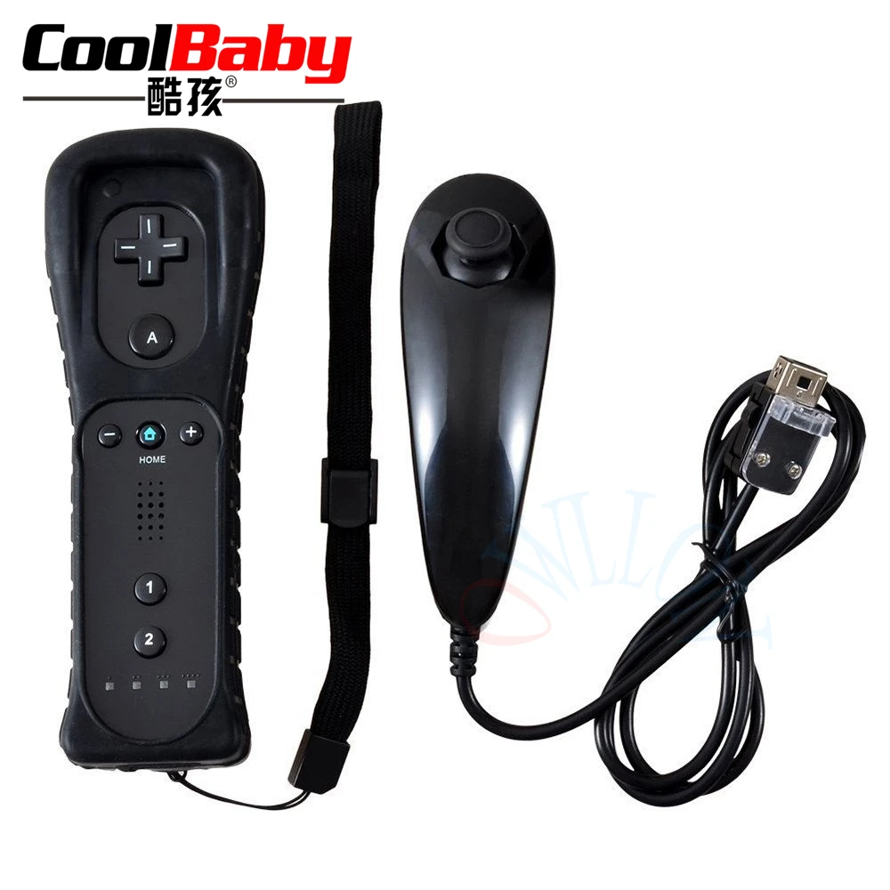 Беспроводной геймпад пульт дистанционного управления для Nintendo Wii без Motion Plus +