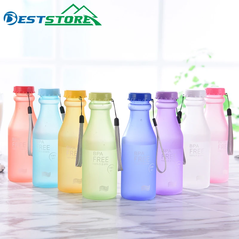 Color Water Bottle Shoulder Strap Long Buckle Portable Beverage Hanging Rope HU